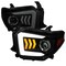 Spec-D Tuning 14-18 Toyota Tundra Projector Headlights- Smoke With Black Housing 2LHP-TUN14SM-RS - alternate 1